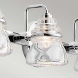 Talland Vintage Charm 4-Light Bathroom Wall Fixture