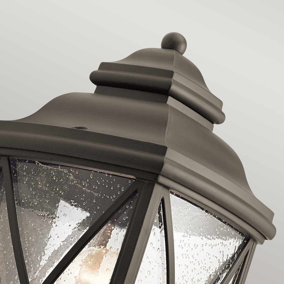 Timeless Tangier 7.5 Bronze Outdoor Pedestal Lantern
