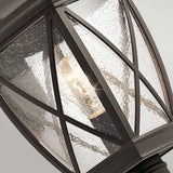 Timeless Tangier 7.5 Bronze Outdoor Pedestal Lantern