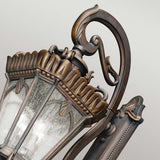 Exquisite Tournai Gothic Lantern: Grand 4-Bulb Outdoor Wall Light
