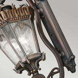 Exquisite Tournai Gothic Lantern: Grand 4-Bulb Outdoor Wall Light
