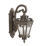 Tournai Rustic Gothic Londonderry Wall Lantern Light