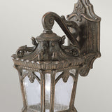 Tournai Gothic Cast Aluminium Garden Wall Light