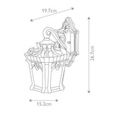 Tournai Gothic Cast Aluminium Garden Wall Light