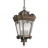 Rustic Tournai Gothic Hanging Lantern Light