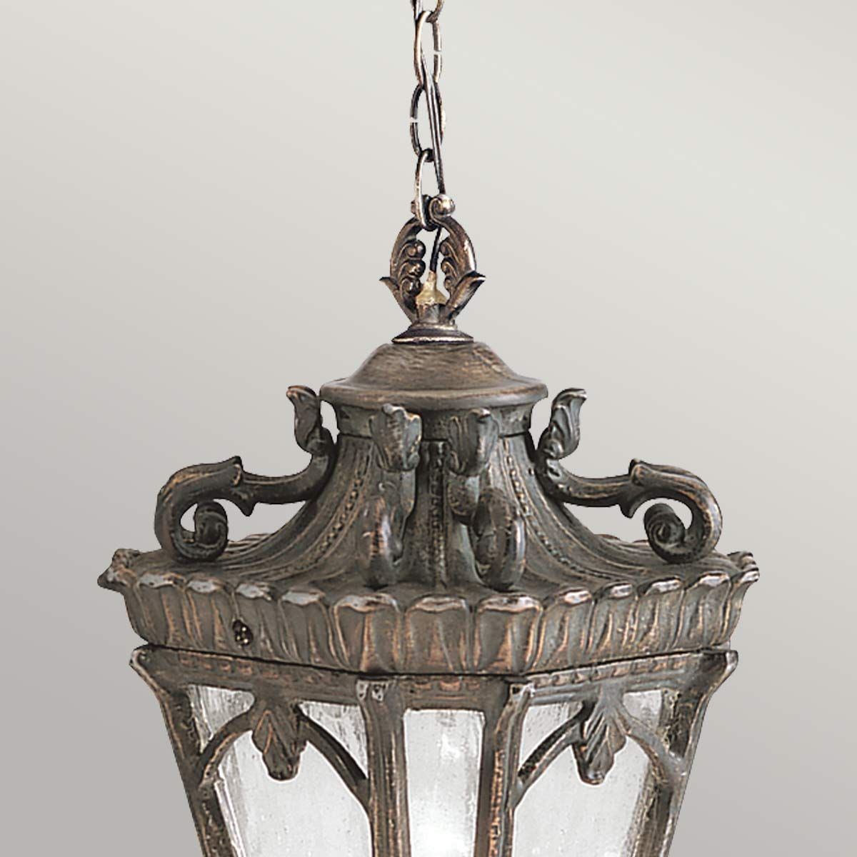 Rustic Tournai Gothic Hanging Lantern Light