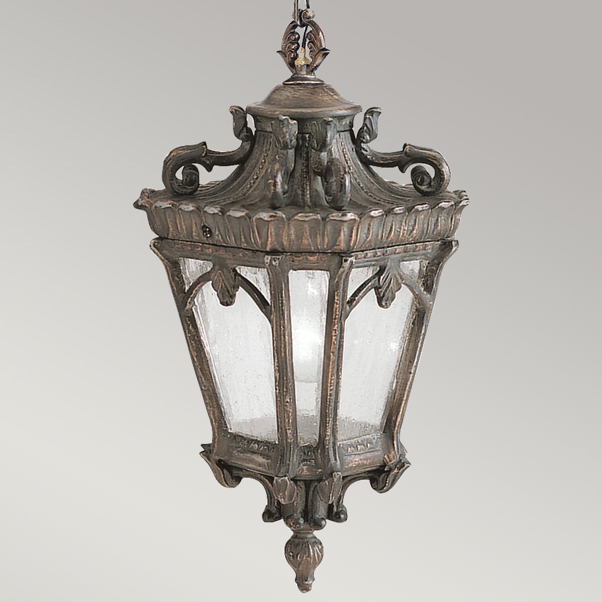 Rustic Tournai Gothic Hanging Lantern Light