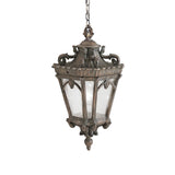 Tournai Gothic Rustic Lantern in Antique Bronze Finish