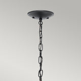 Vandalia Round Carrier Lantern - Textured Black