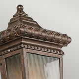 Venetian Renaissance Brushed Bronze Wall Lantern