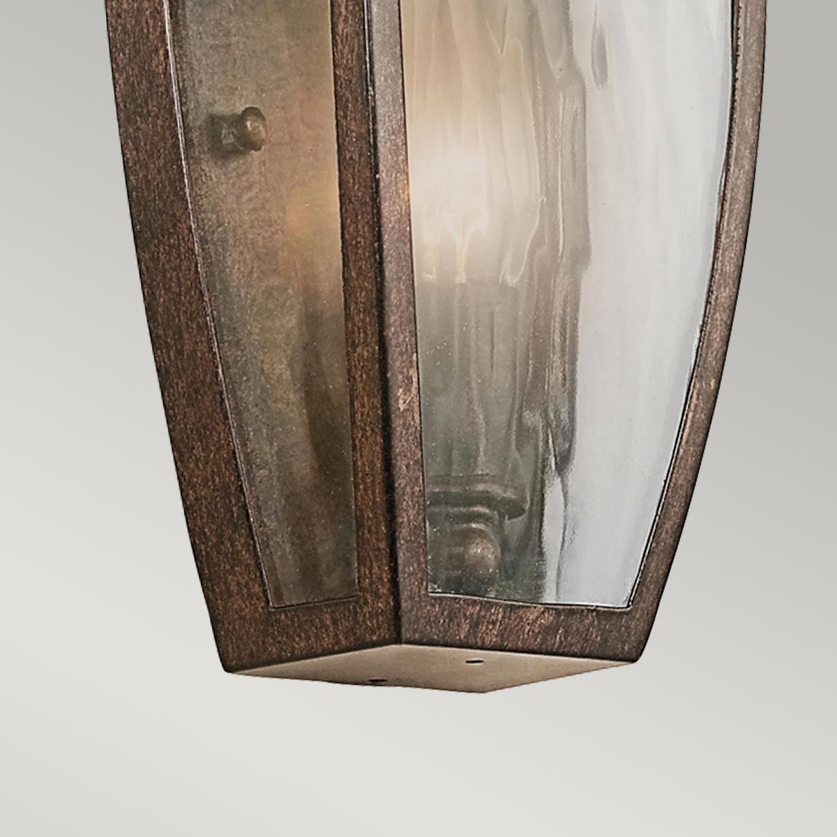 Venetian Renaissance Brushed Bronze Wall Lantern