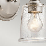 Waverly Single Wall Sconce - Timeless Pewter Finish