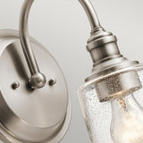 Waverly Single Wall Sconce - Timeless Pewter Finish