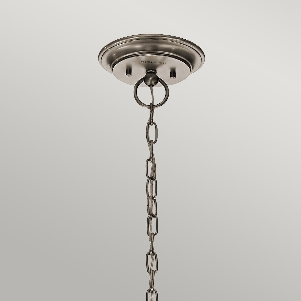 Waverly 5-Light Vintage-Inspired Pewter Chandelier
