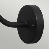 Klampenborg Scandinavian Swan Neck Wall Lantern - Matte Black