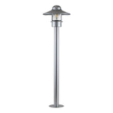 Klampenborg 1 Light Bollard Silver
