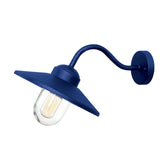 Klampenborg 1 lt Wall Lantern Navy Blue
