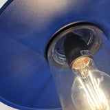 Klampenborg 1 lt Wall Lantern Navy Blue