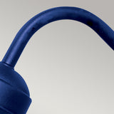 Klampenborg 1 lt Wall Lantern Navy Blue