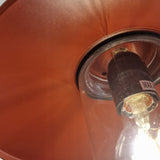 Klampenborg 1 lt Wall Lantern Oxide Red