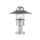 Klampenborg Silver Outdoor Pedestal Light