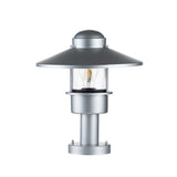 Klampenborg Silver Outdoor Pedestal Light