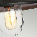 Klampenborg Outdoor Chain Lantern in Sleek Black Finish