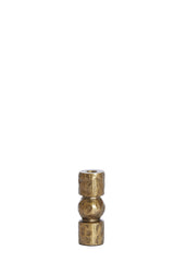 Antique Bronze Candle Holder, 15cm Elegance