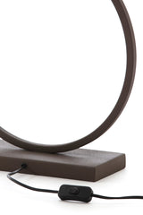 Elegant Liva Brown Lamp Base - 40x12.5x52 cm