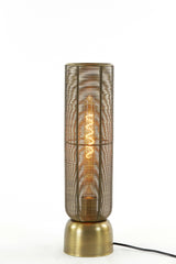 Antique Bronze Lezuza Table Lamp - Ø13.5x49.5 cm