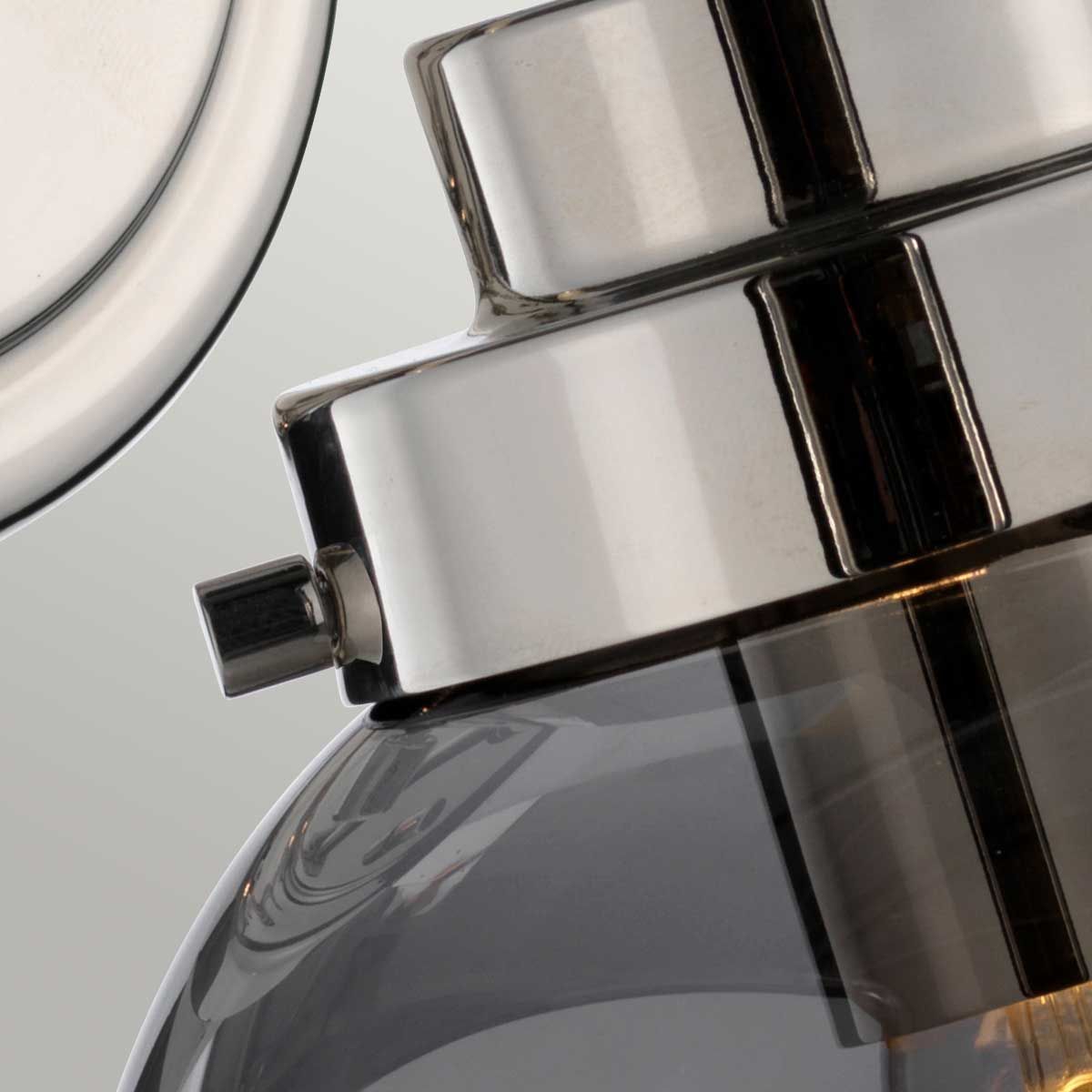 Kula Polished Nickel Modern Wall Sconce