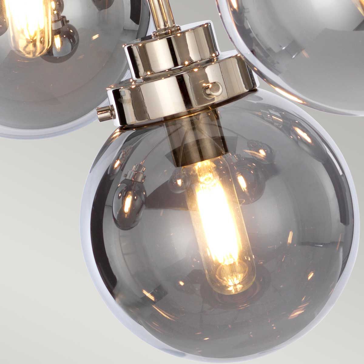 Lustrous Cascade 9-Light Modern Chandelier