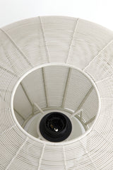 Elegant Bahoto Cream Ceiling Lamp, 51cm Diameter