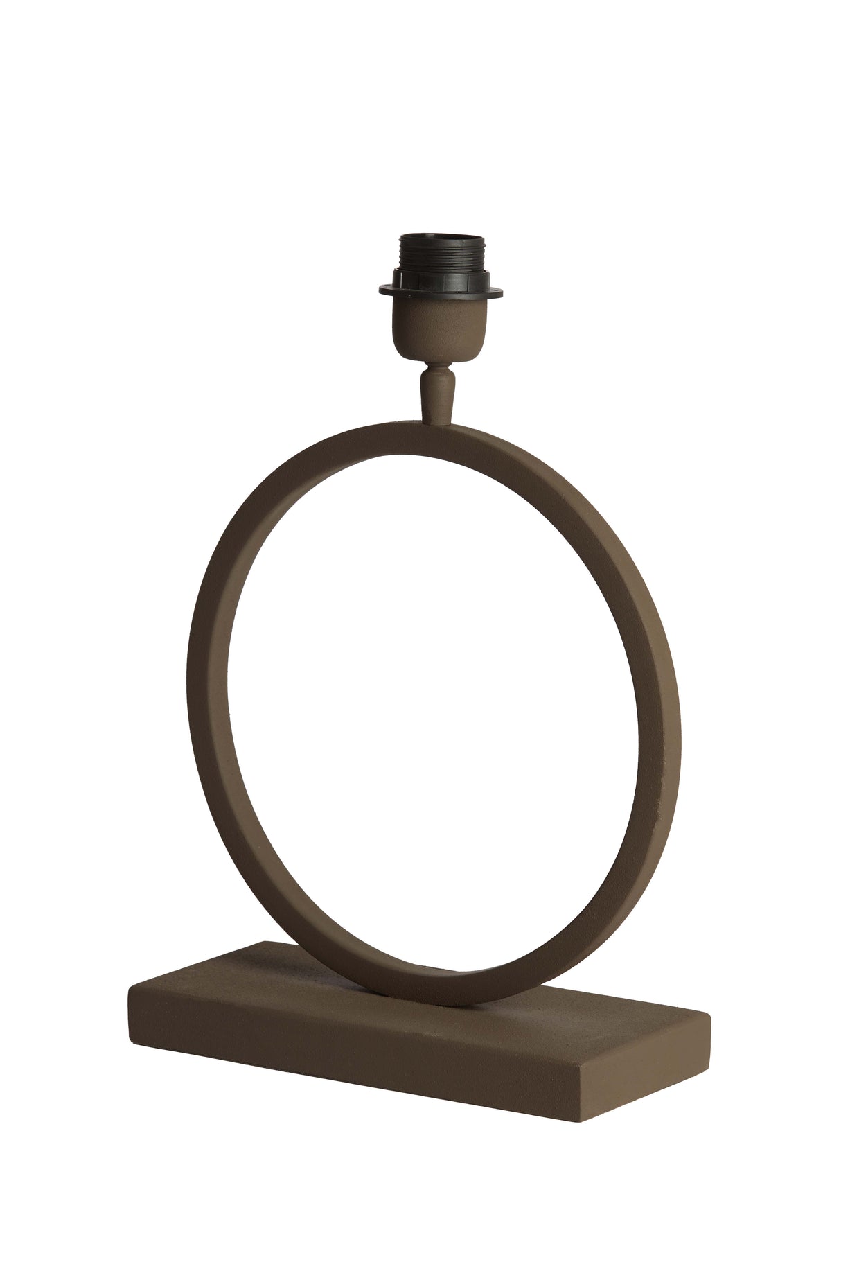 Elegant Liva Brown Lamp Base - 30x12.5x42 cm