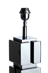 Elegant Caio Black Lamp Base, 11x11x68 cm