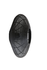 Modern Black Matte Ceiling Light 40x17 cm
