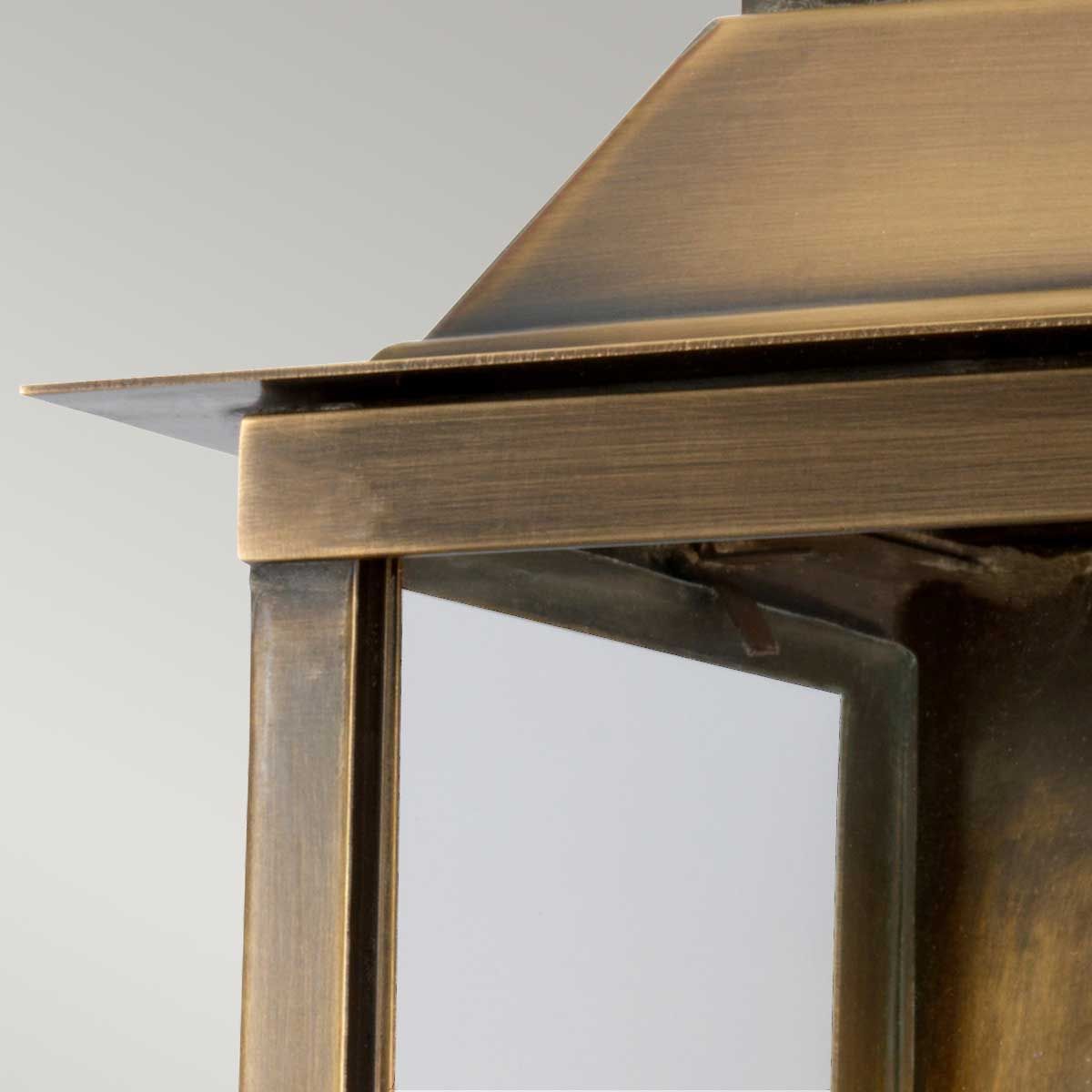 Lambeth Palace Brass Wall Lantern with Antique Finish