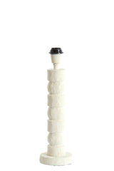 Creamy Akti Lamp Base Ø13x45 cm