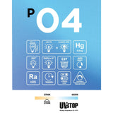 LED Porcelain Effect Light Bulb E27 7W 2700K (BBP04)