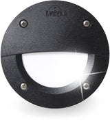 Leti 100 EL Round 3W GX53 LED CCT, Recess Bricklight, Grey/Opal