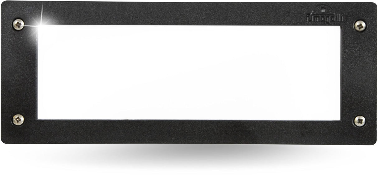 Leti 300 2x3W GX53 LED CCT, Recess Bricklight, Black/Opal