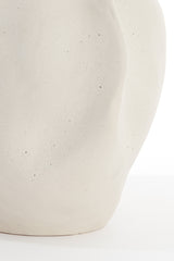 Cream Sanguli Ceramic Vase 33.5x33x22.5 cm - Artistic Home Decor