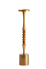 Elegant Mistry Brown-Bronze Candle Stand Ø11x51 cm