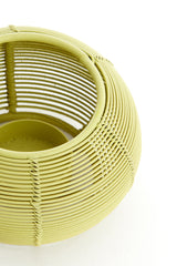 Soft Sage Tealight Holder - Ø11x7 cm Matte Finish
