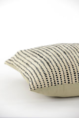 Sand-Black Baraki Cushion 45x45 cm