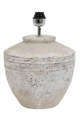 Antique Grey Toba Large Lamp Base Ø30x40 cm