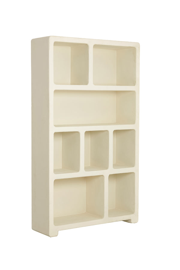 Elegant Nahua Beige Storage Cabinet 110x35x190 cm