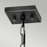 Gunmetal Elegance: Louvre Pendant Light