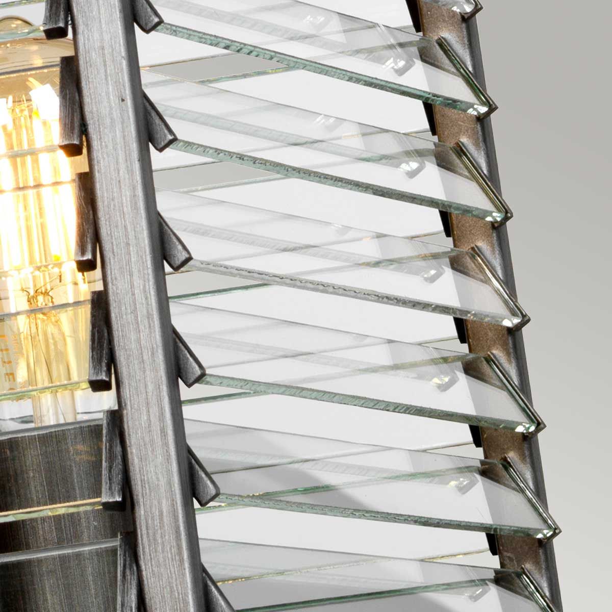 Louvre Industrial Elegance 4-Light Pendant
