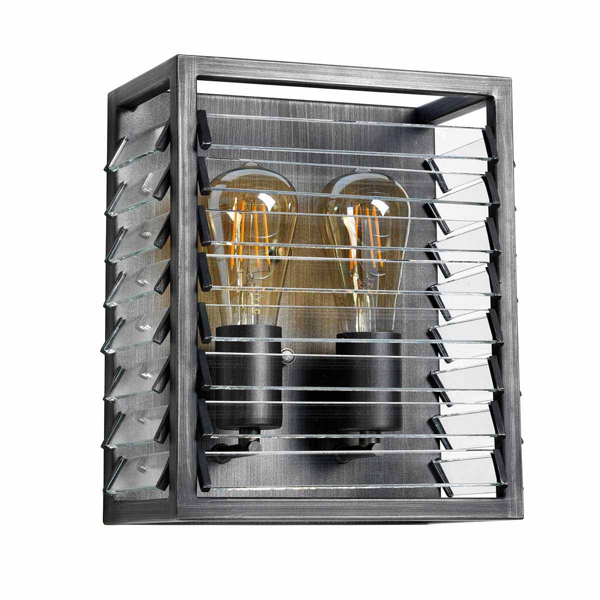 Louvre Dual-Light Industrial Pendant
